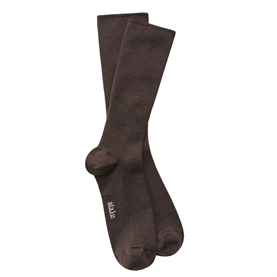 Aiayu Wool Rib Strømper, Brown 